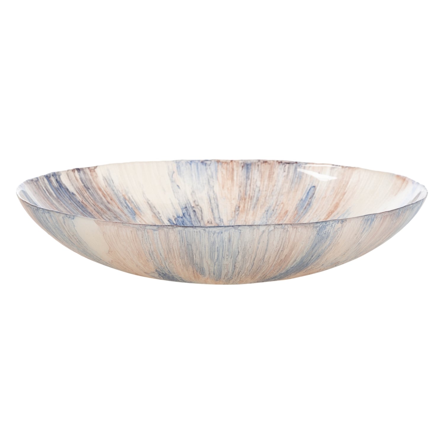 COLBY BLUE DEKORATİF KASE 40CM