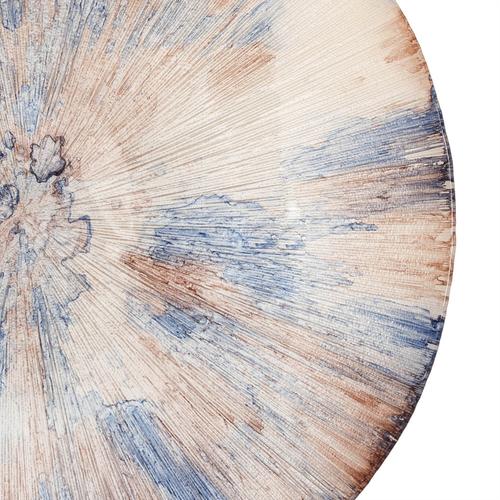 COLBY BLUE DEKORATİF KASE 40CM