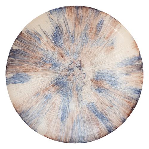 COLBY BLUE DEKORATİF KASE 40CM