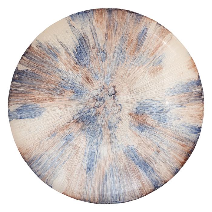 COLBY BLUE DEKORATİF KASE 40CM