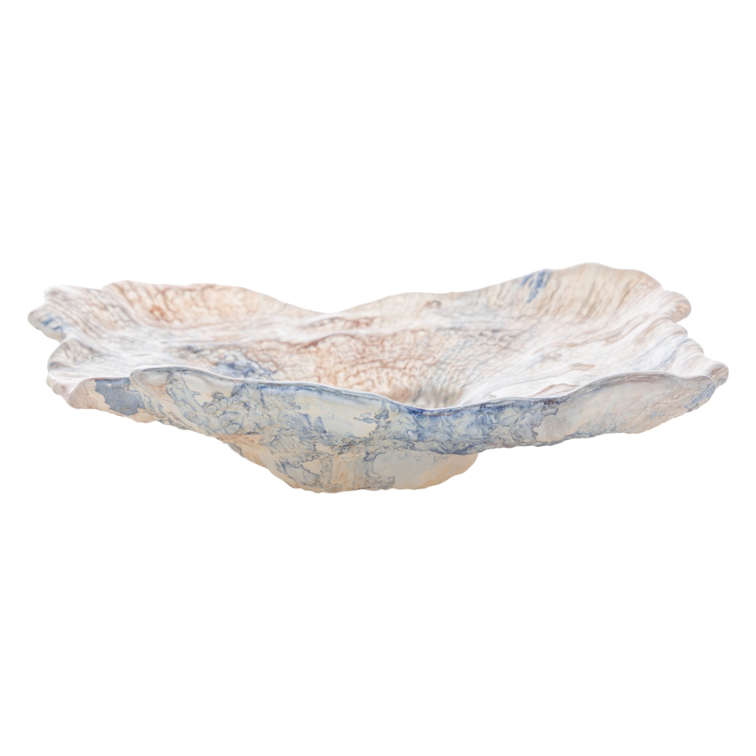 OMARI BLUE DEKORATİF TABAK 30CM