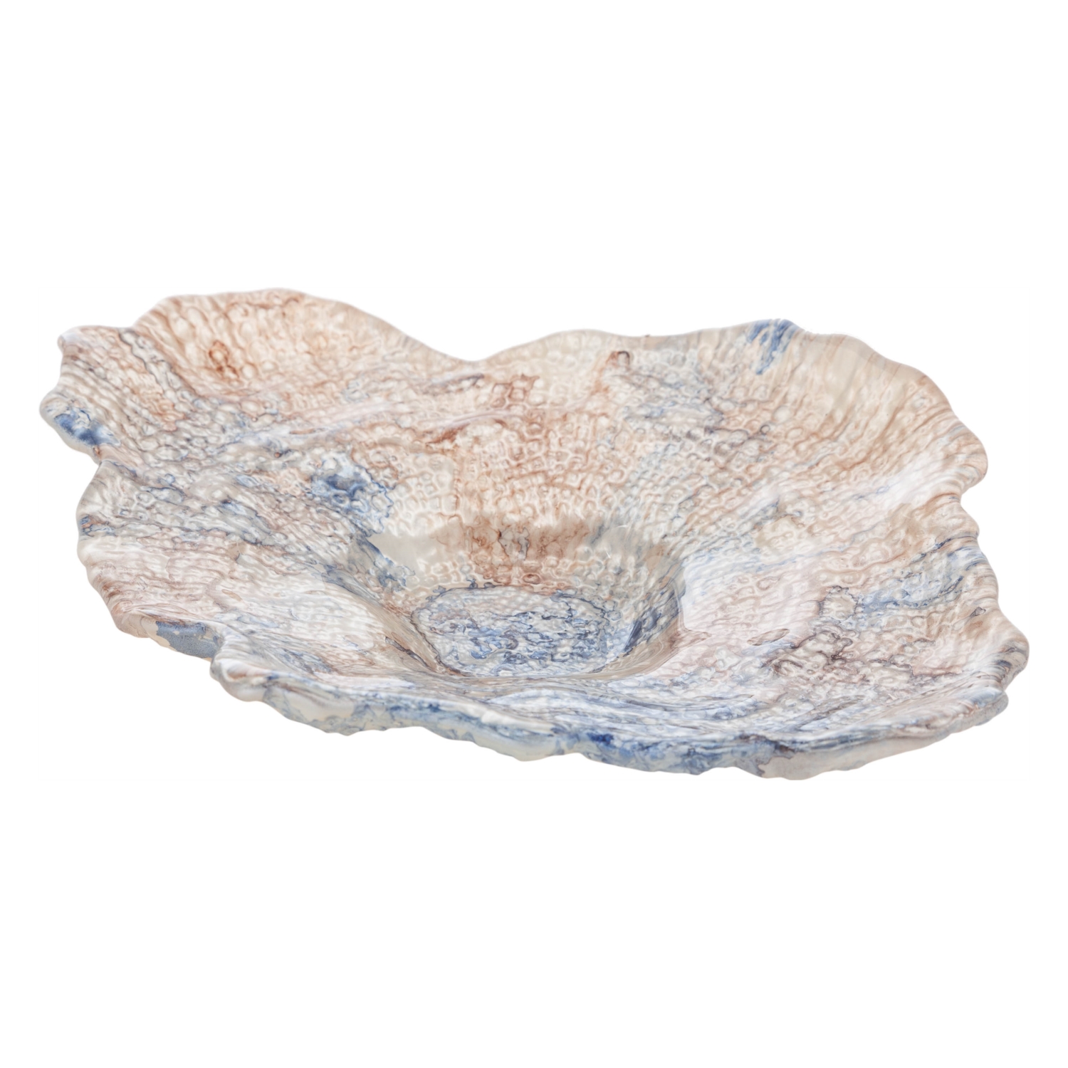 OMARI BLUE DEKORATİF TABAK 30CM