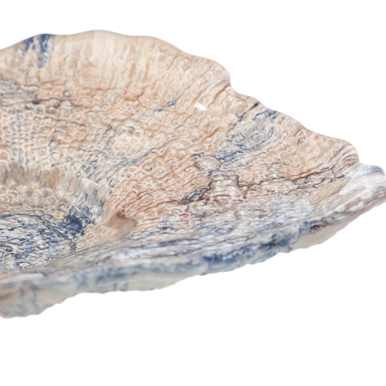 OMARI BLUE DEKORATİF TABAK 30CM