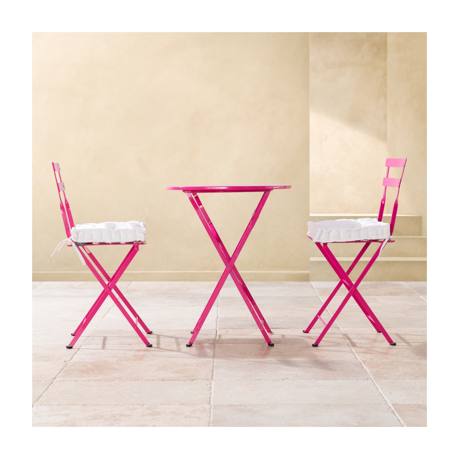 LUNA BISTRO SET PEMBE