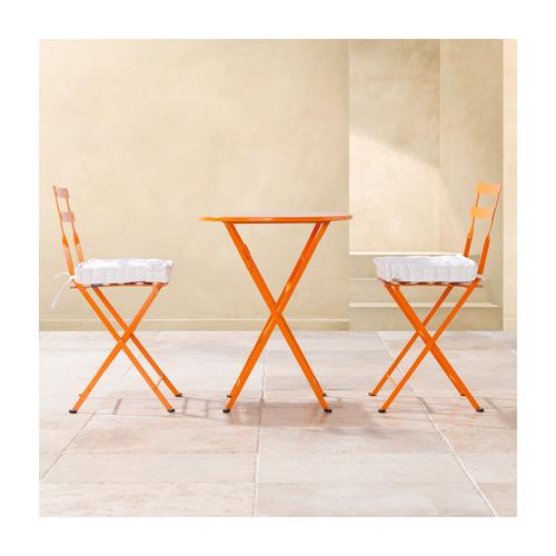  LUNA BISTRO SET TURUNCU