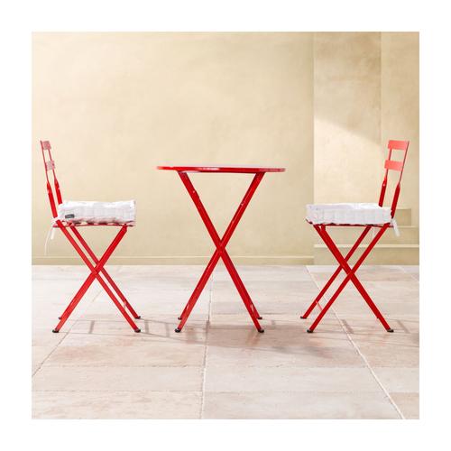  LUNA BISTRO SET KIRMIZI