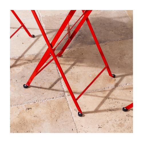  LUNA BISTRO SET KIRMIZI