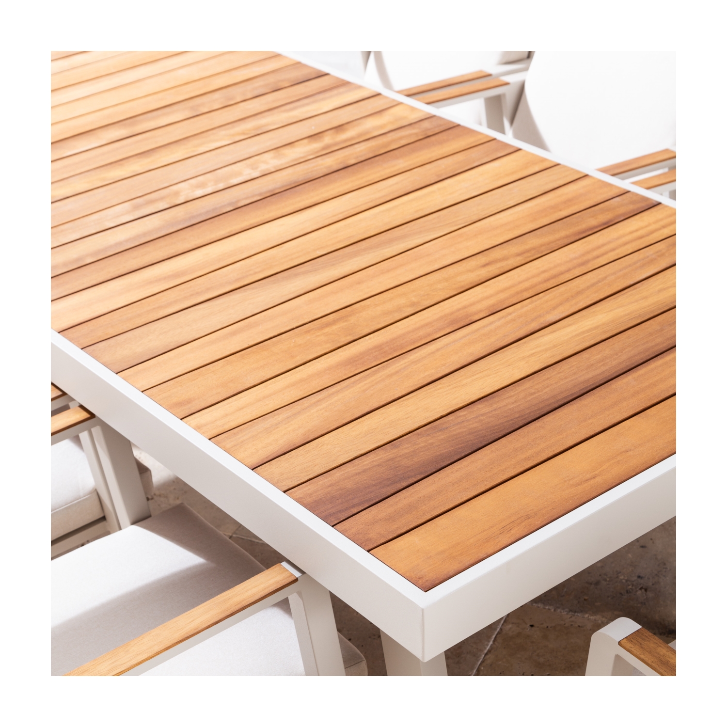 TARCOS YEMEK SETİ KREM 8 SANDALYE