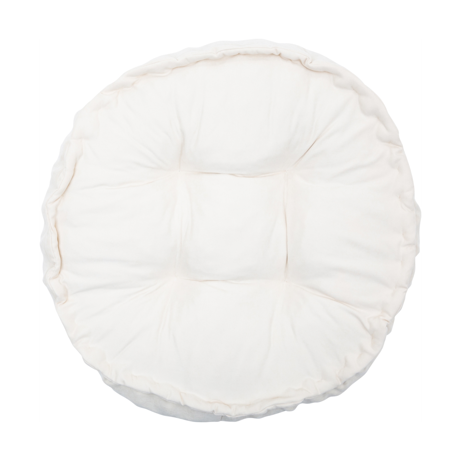 KATIE YUVARLAK YER MİNDERİ AÇIK KREM 60X15CM