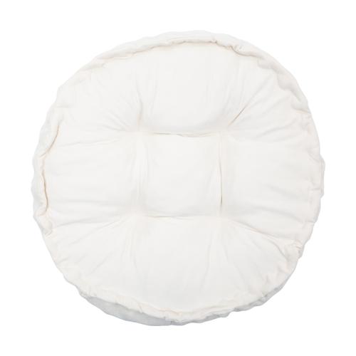  KATIE YUVARLAK YER MİNDERİ AÇIK KREM 60X15CM