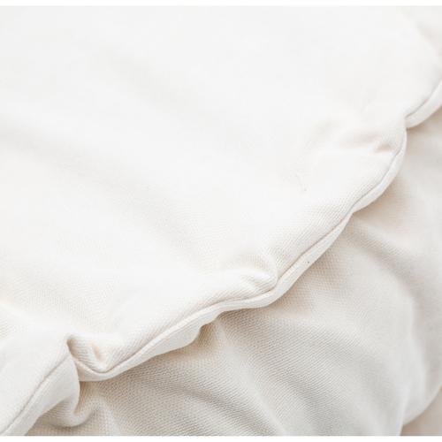  KATIE YUVARLAK YER MİNDERİ AÇIK KREM 60X15CM