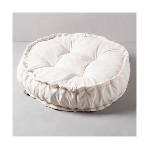  KATIE YUVARLAK YER MİNDERİ AÇIK KREM 60X15CM