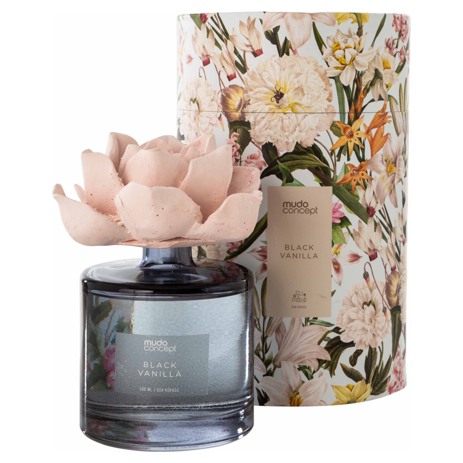 MUDO CONCEPT ODA KOKUSU BLACK VANILIA VE GÜL KURUSU 500 ML