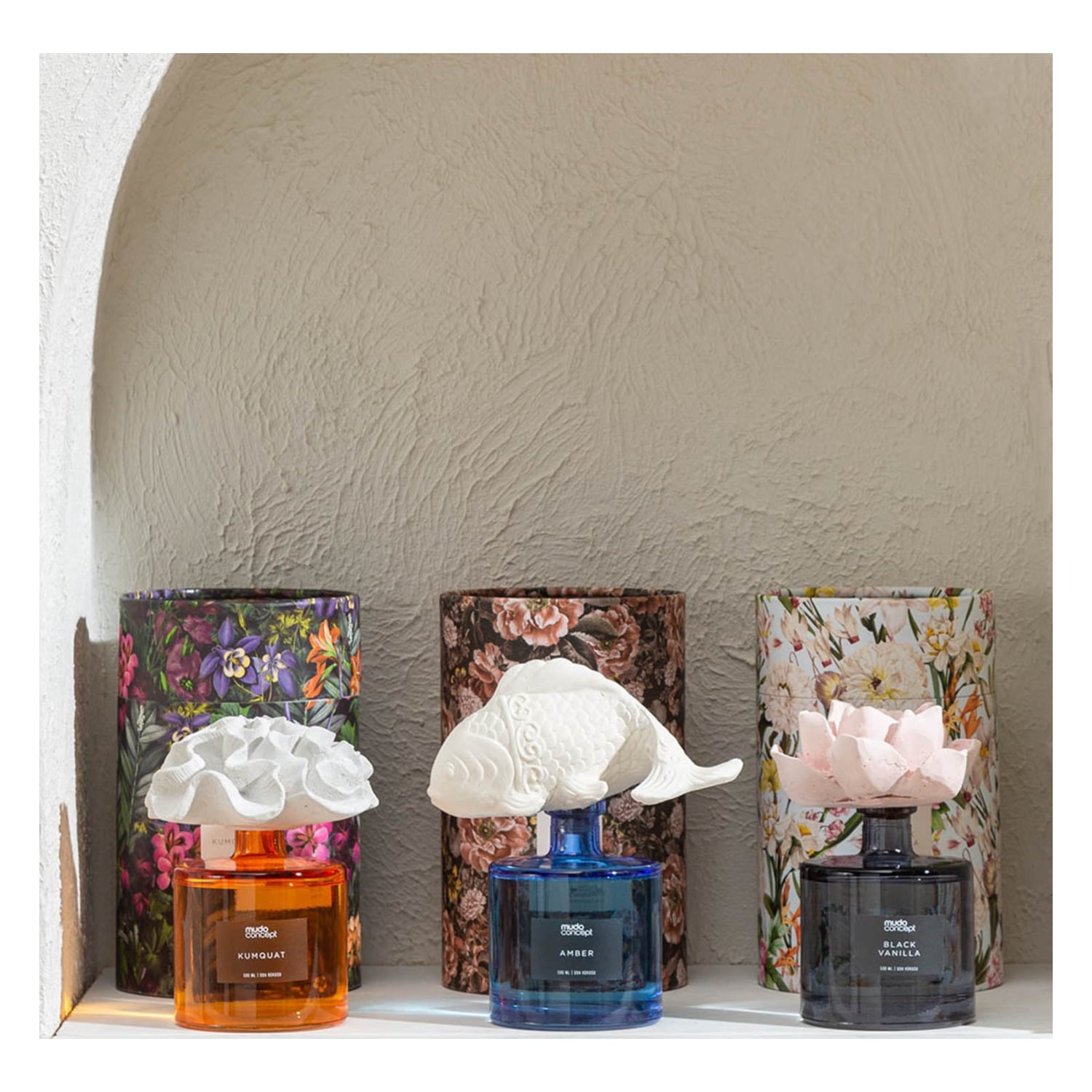 MUDO CONCEPT ODA KOKUSU BLACK VANILIA VE GÜL KURUSU 500 ML