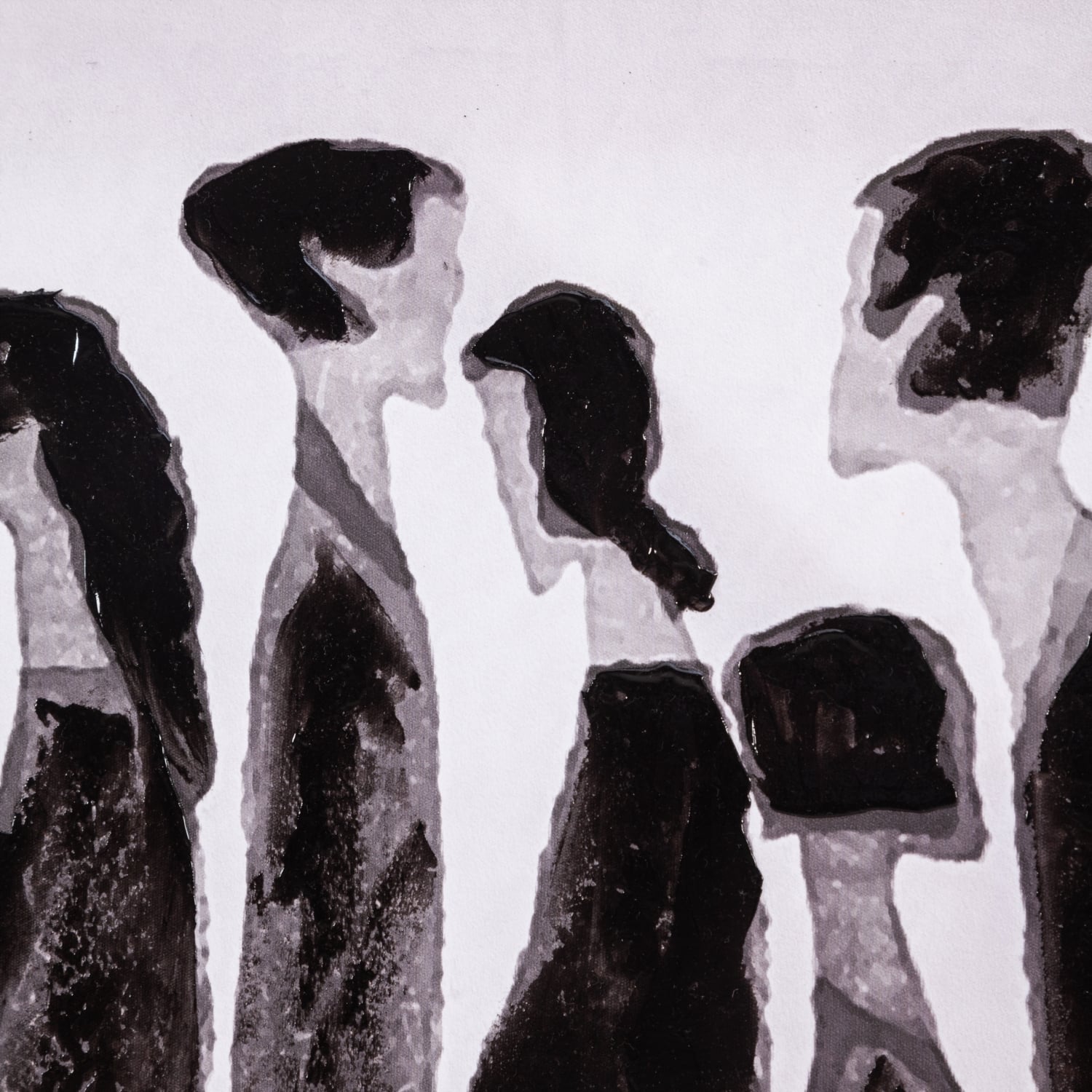 HOMO SAPIENS ÇERÇEVELİ YAĞLIBOYA TABLO 90X120CM