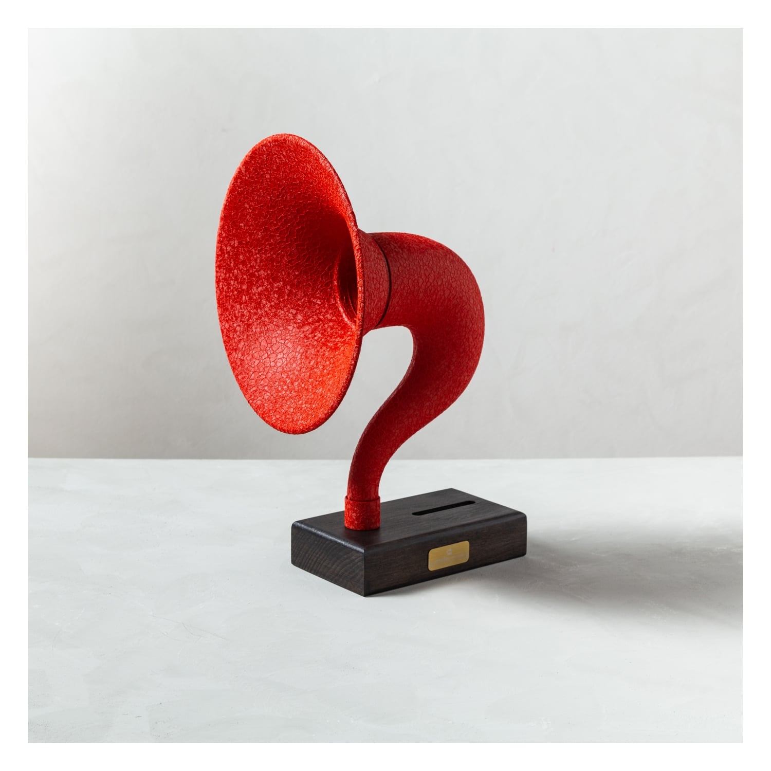 AKUSTİK GRAMOFON KIRMIZI