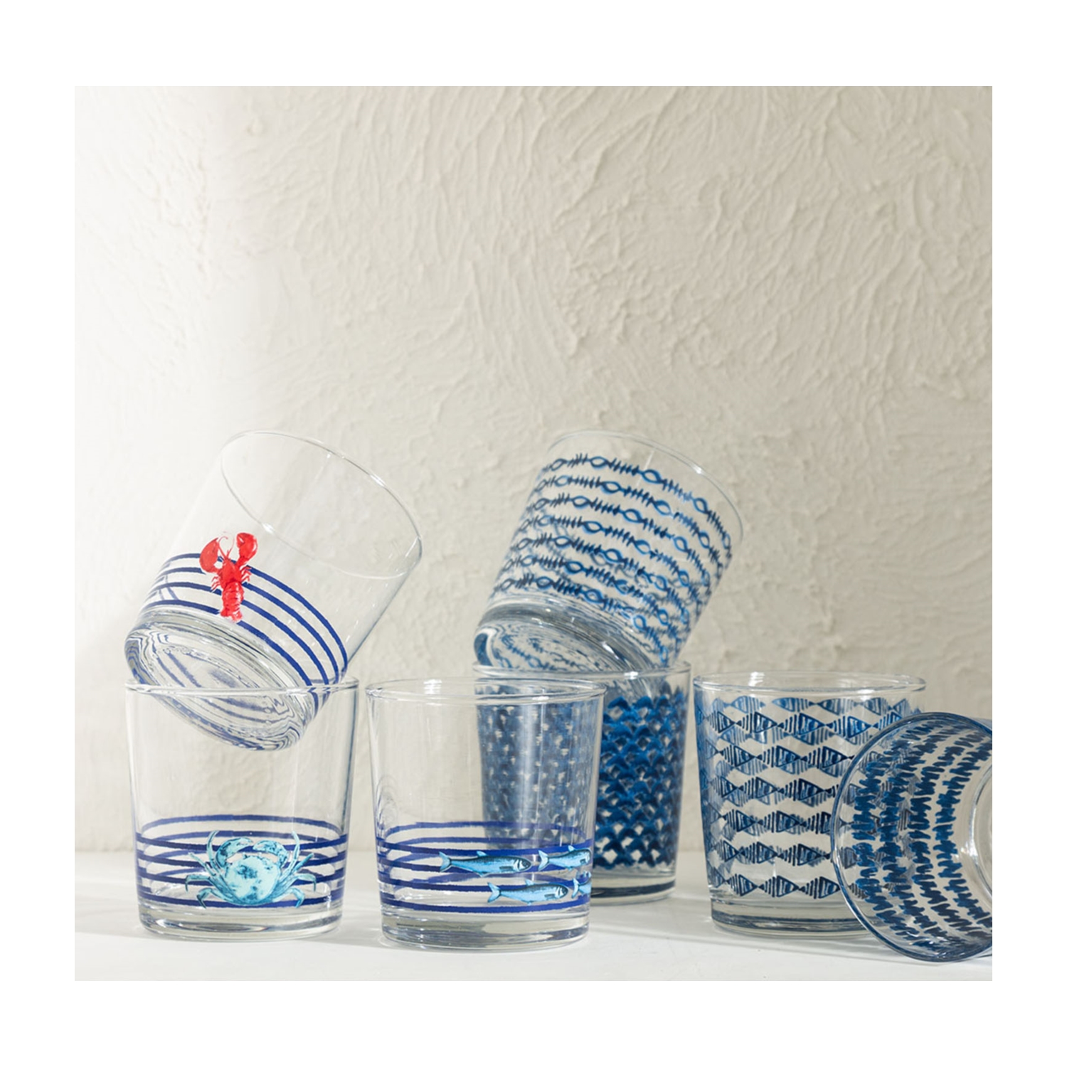 DEEP BLUE BARDAK SETİ 3 LÜ 380ML