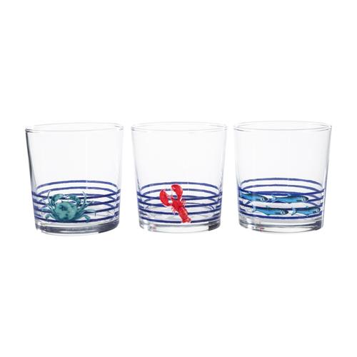  DEEP BLUE BARDAK SETİ 3 LÜ 380ML