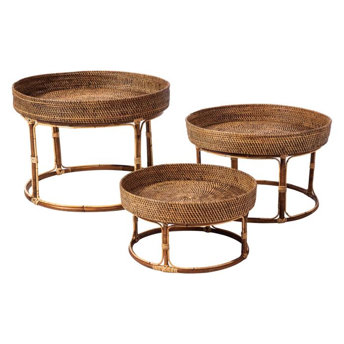 NANA ÜÇLÜ KAHVE SEHPASI