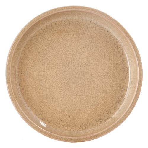  FLEUR DE LYS  SIRLI TOPRAK SAKSI TABAĞI BÜYÜK 27X3