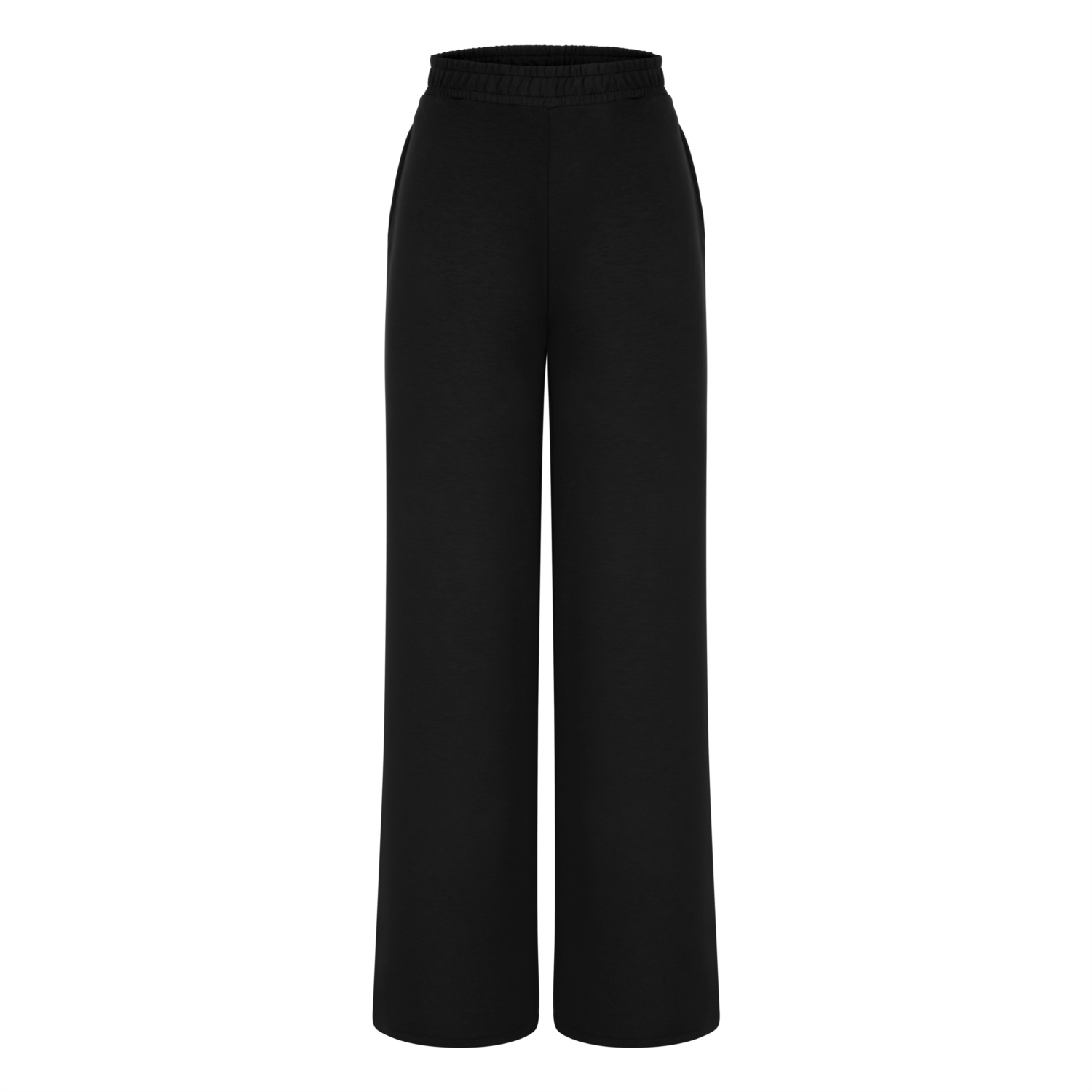 BELİ LASTİKLİ GENİŞ PAÇA EŞOFMAN ALTI