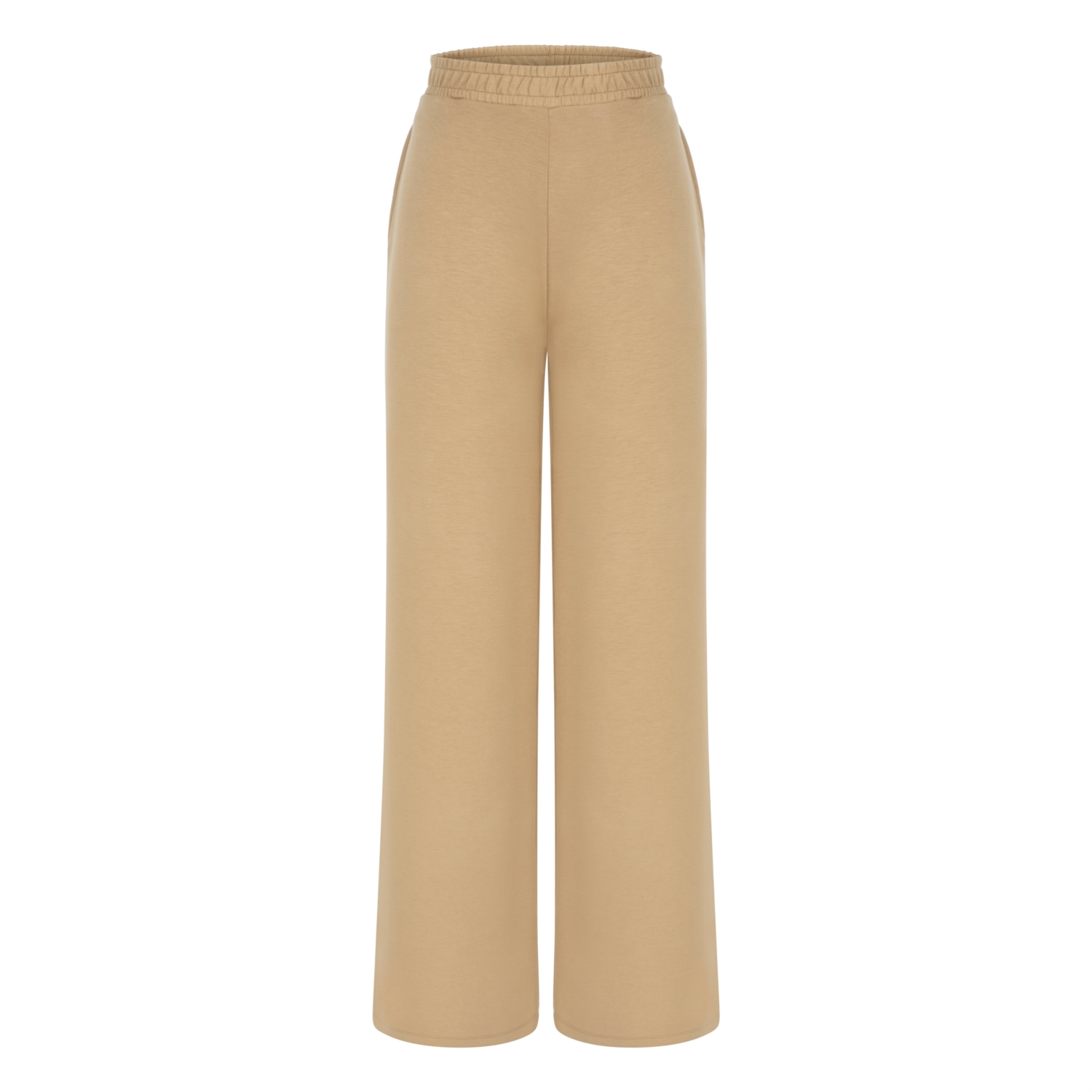 BELİ LASTİKLİ GENİŞ PAÇA EŞOFMAN ALTI