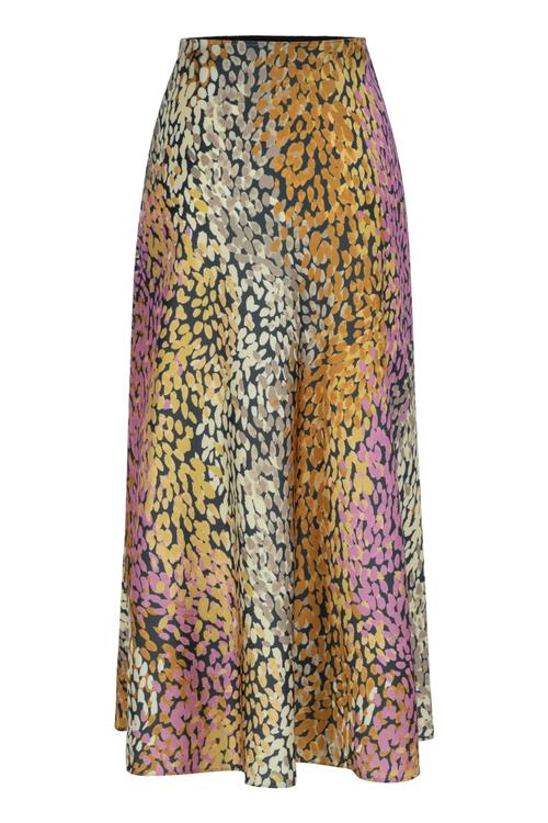  SOYUT DESENLİ A FORM MİDİ ETEK