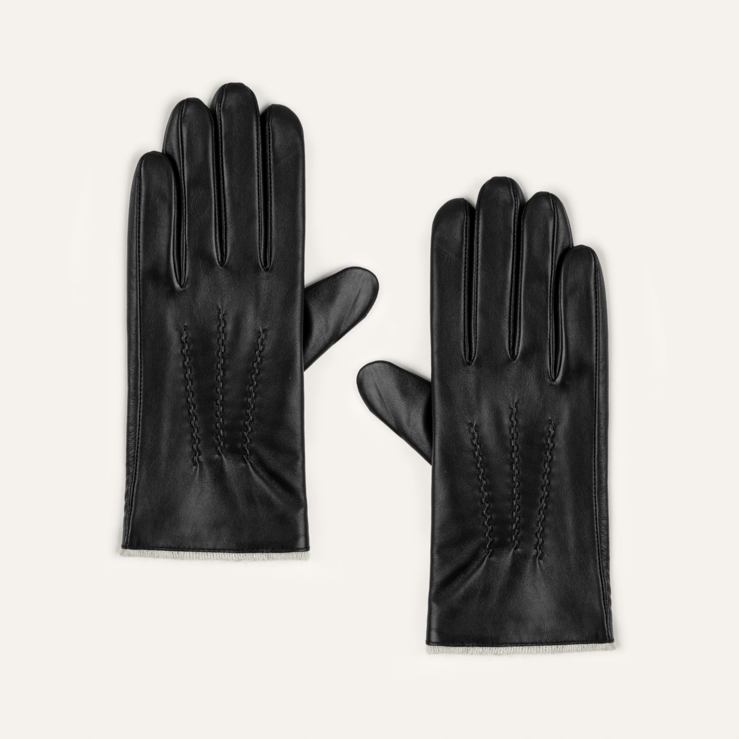 DİKİŞ DETAYLI HAKİKİ DERİ ELDİVEN