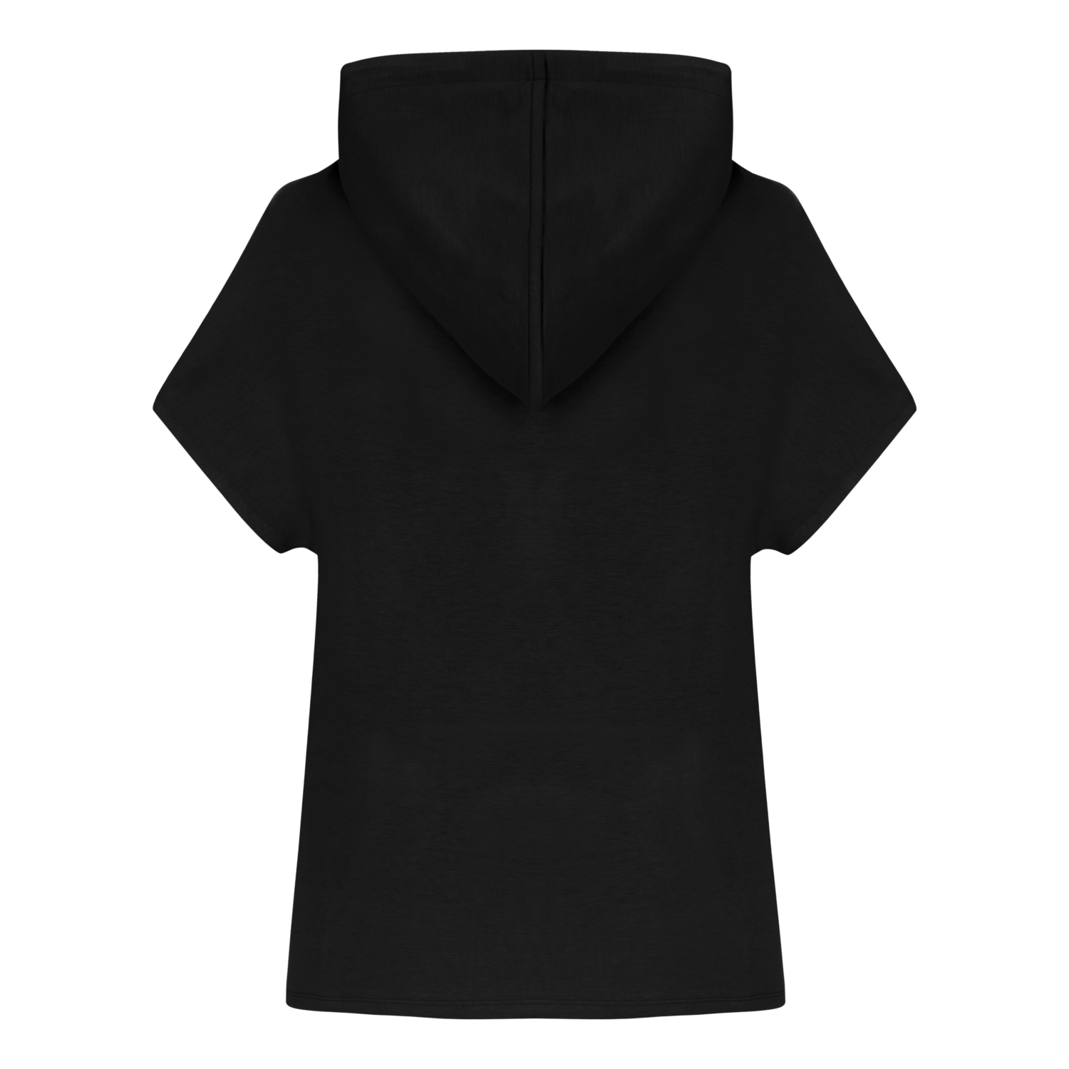 KISA KOLLU KAPÜŞONLU SWEATSHIRT