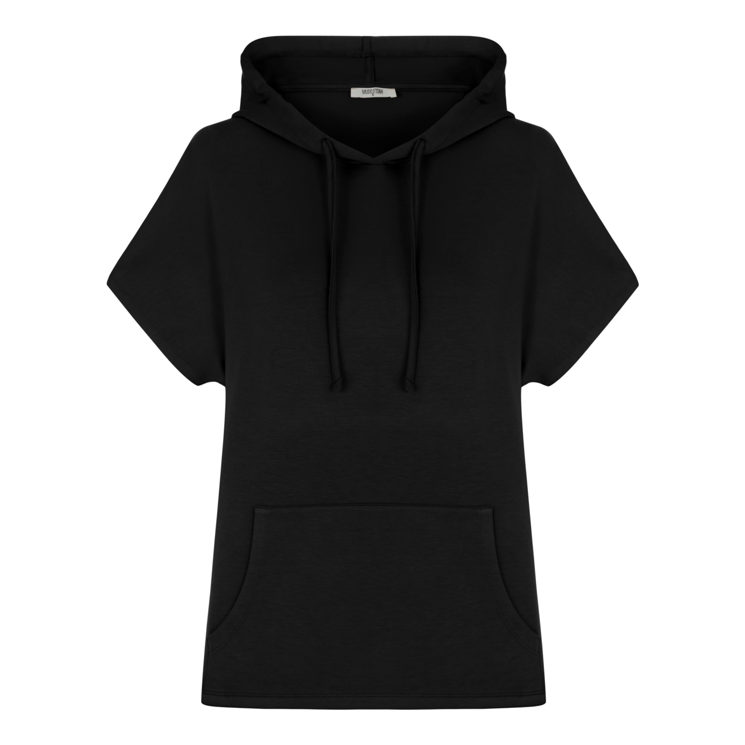 KISA KOLLU KAPÜŞONLU SWEATSHIRT