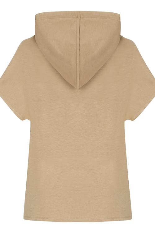  KISA KOLLU KAPÜŞONLU SWEATSHIRT