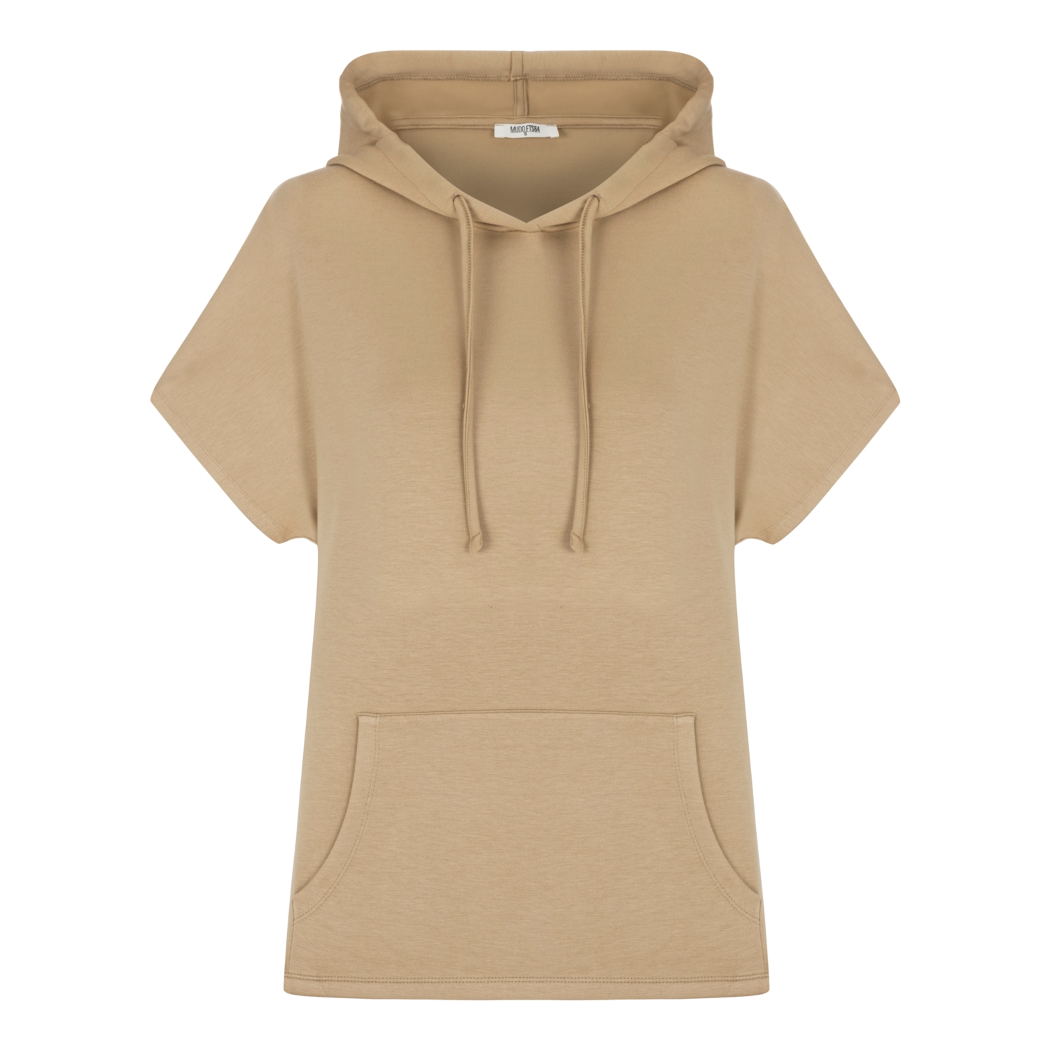 KISA KOLLU KAPÜŞONLU SWEATSHIRT