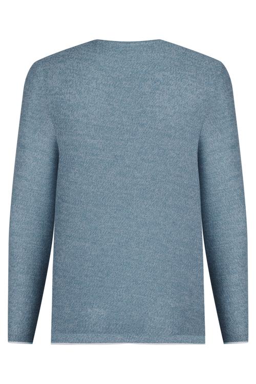  DOKULU BİSİKLET YAKA KAZAK