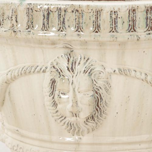  FLORENTINE SIRLI TOPRAK SAKSI KIRIK BEYAZ 55X82