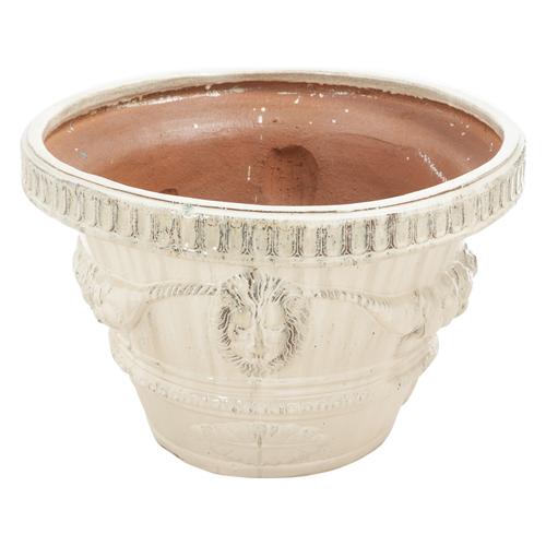  FLORENTINE SIRLI TOPRAK SAKSI KIRIK BEYAZ 55X82