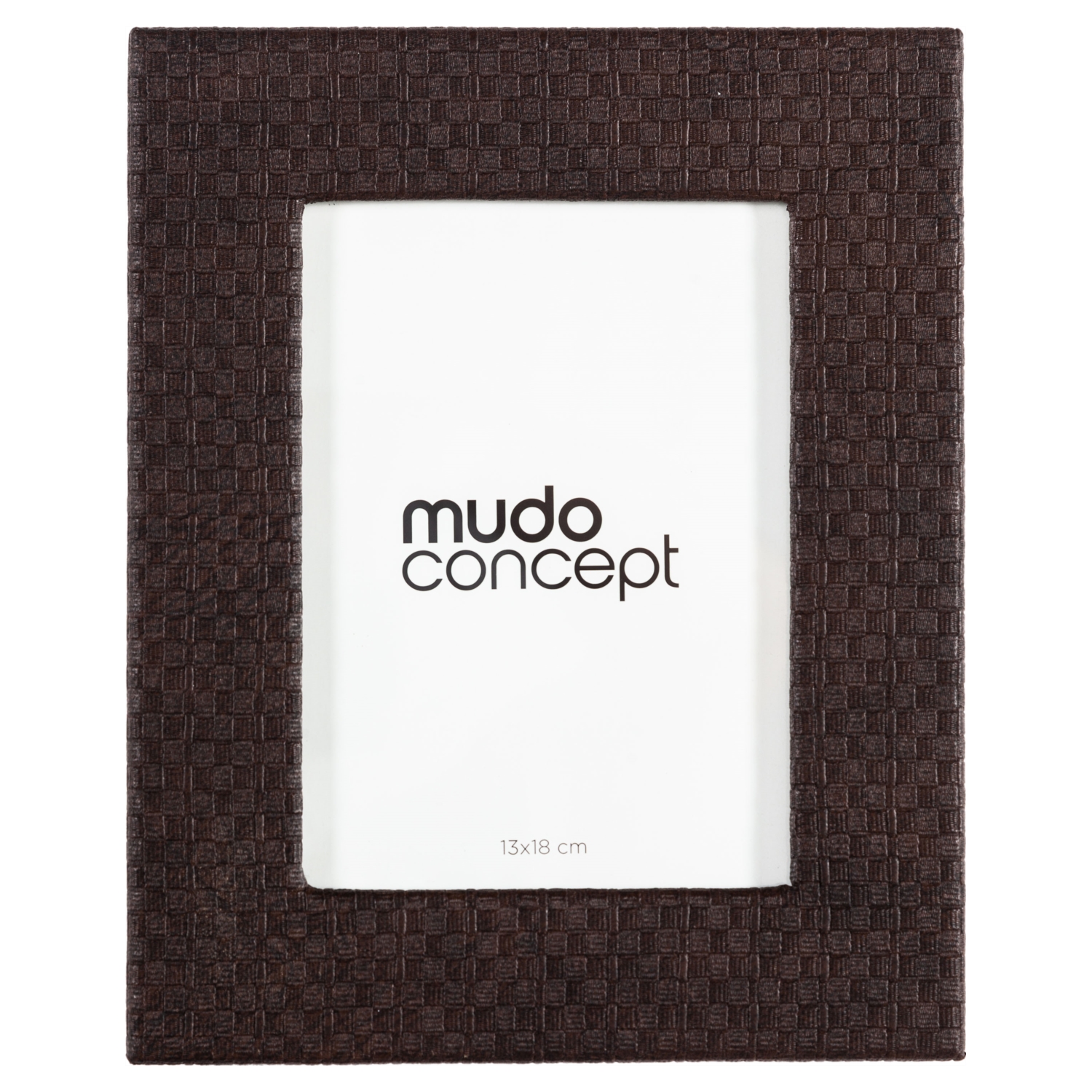 CROCO DERİ FOTOĞRAF ÇERÇEVESİ KAHVE 13X18CM