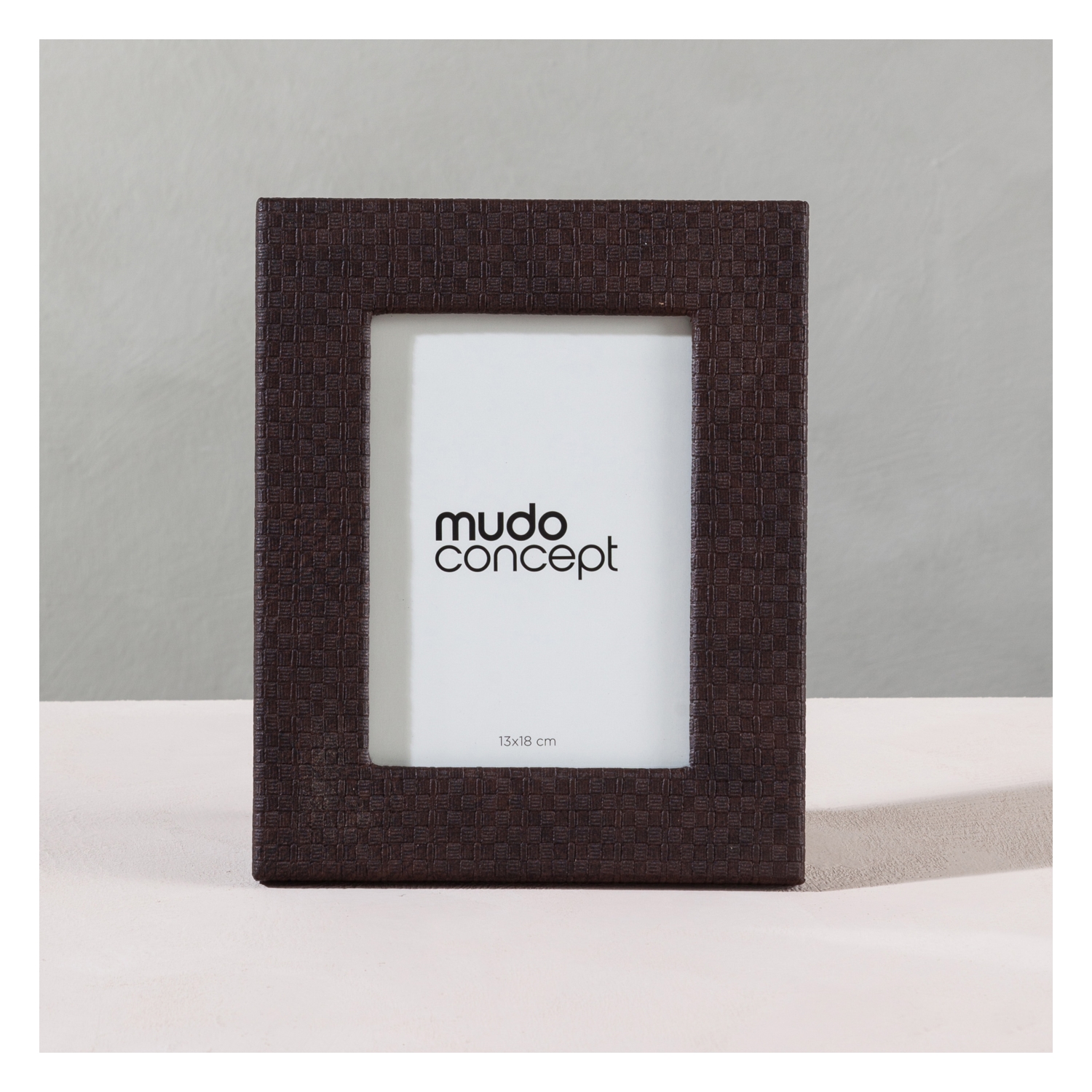 CROCO DERİ FOTOĞRAF ÇERÇEVESİ KAHVE 13X18CM