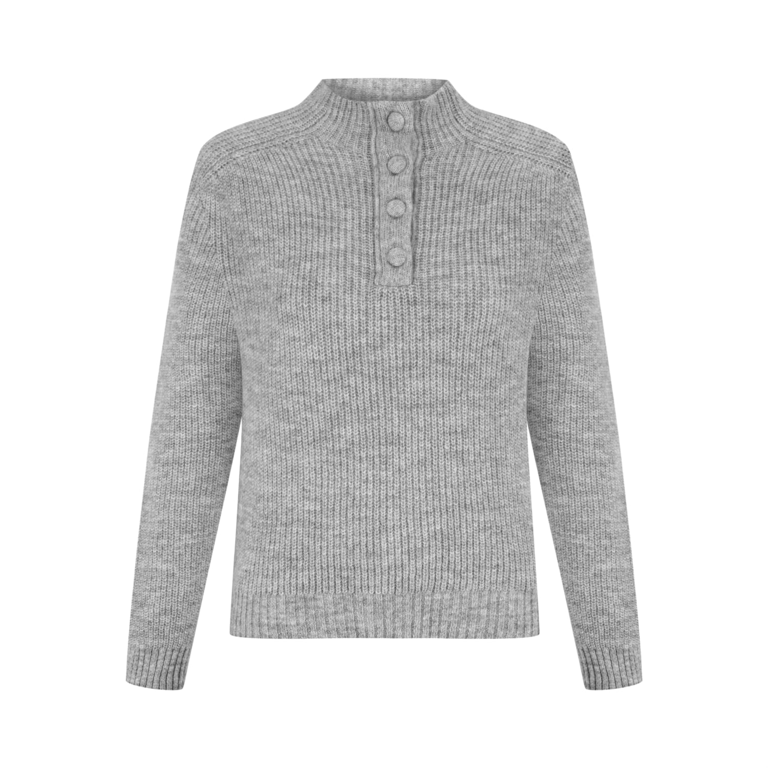 DÜĞME DETAYLI TRİKO KAZAK