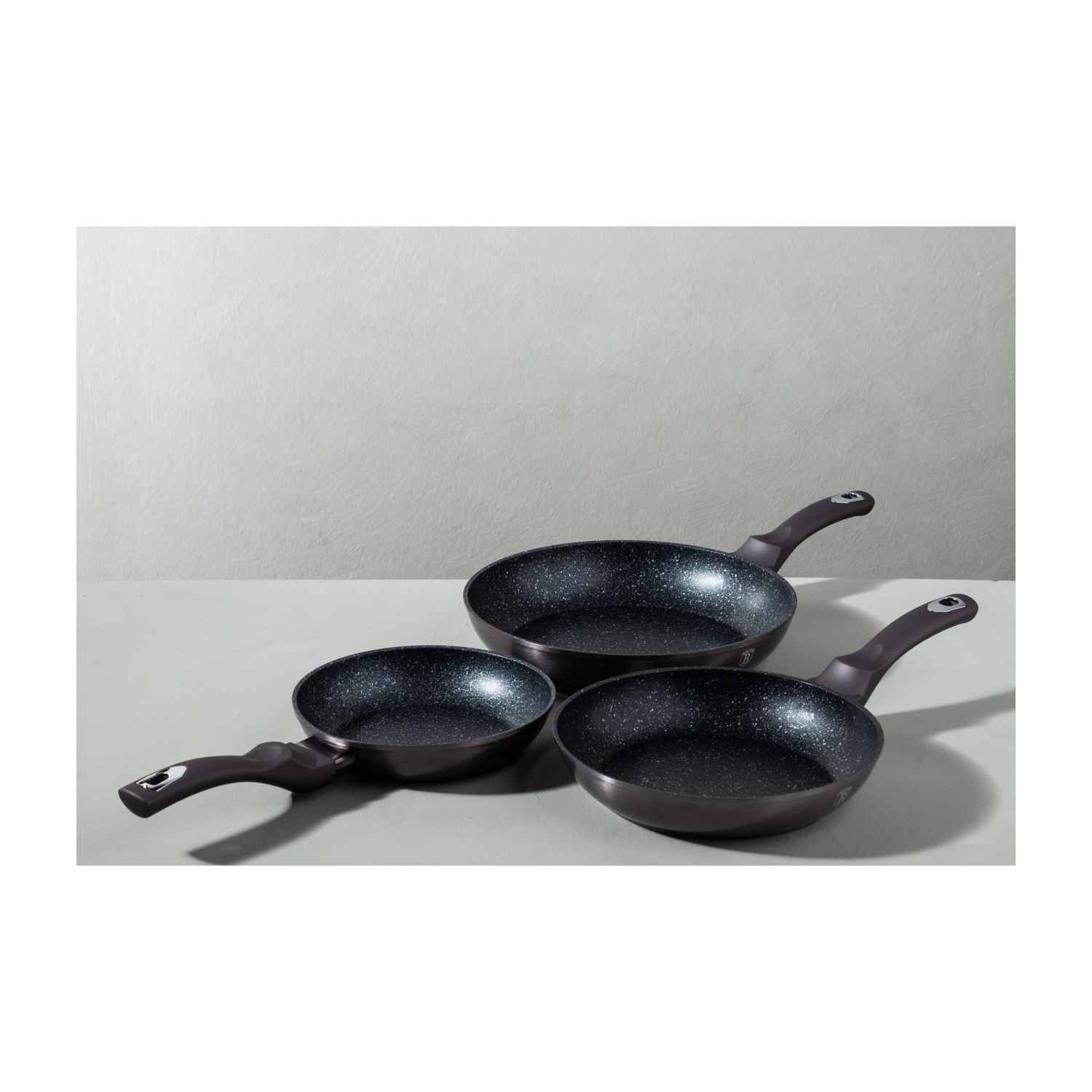 BERLINGER HAUS 3'LÜ TAVA 20 24 28 CM GRİ