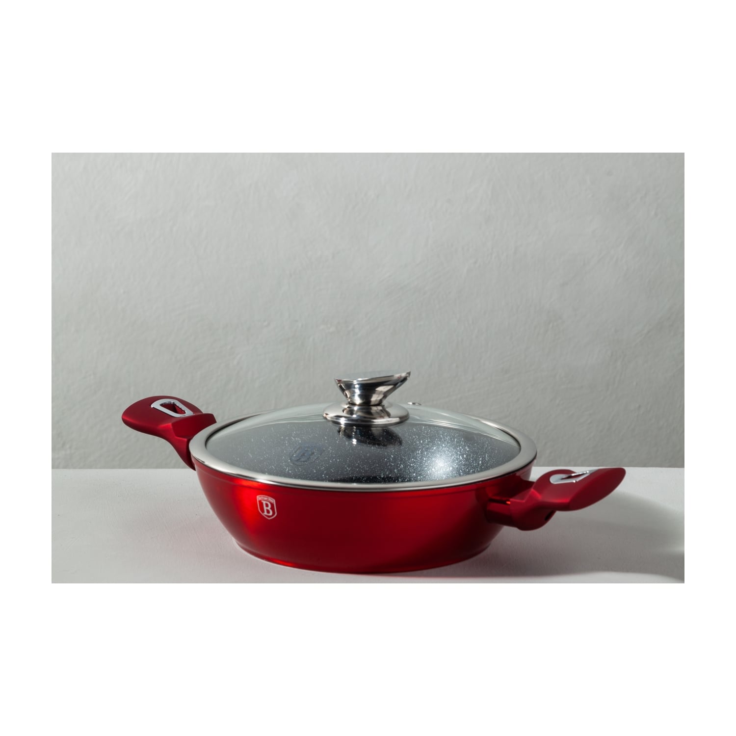 BERLINGER HAUS BASIK TENCERE 24CM BORDO