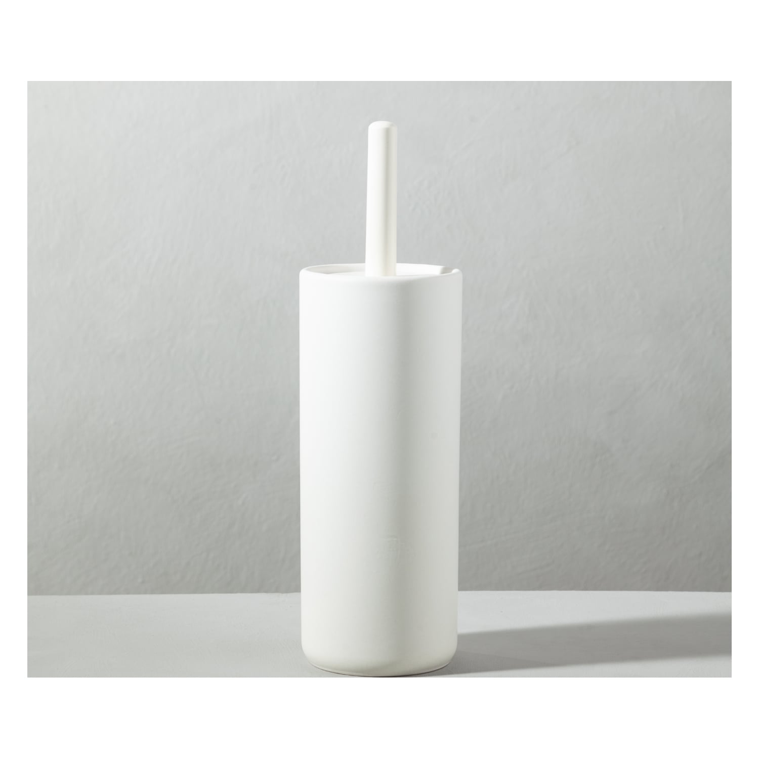 MAT BEYAZ  TUVALET FIRÇASI