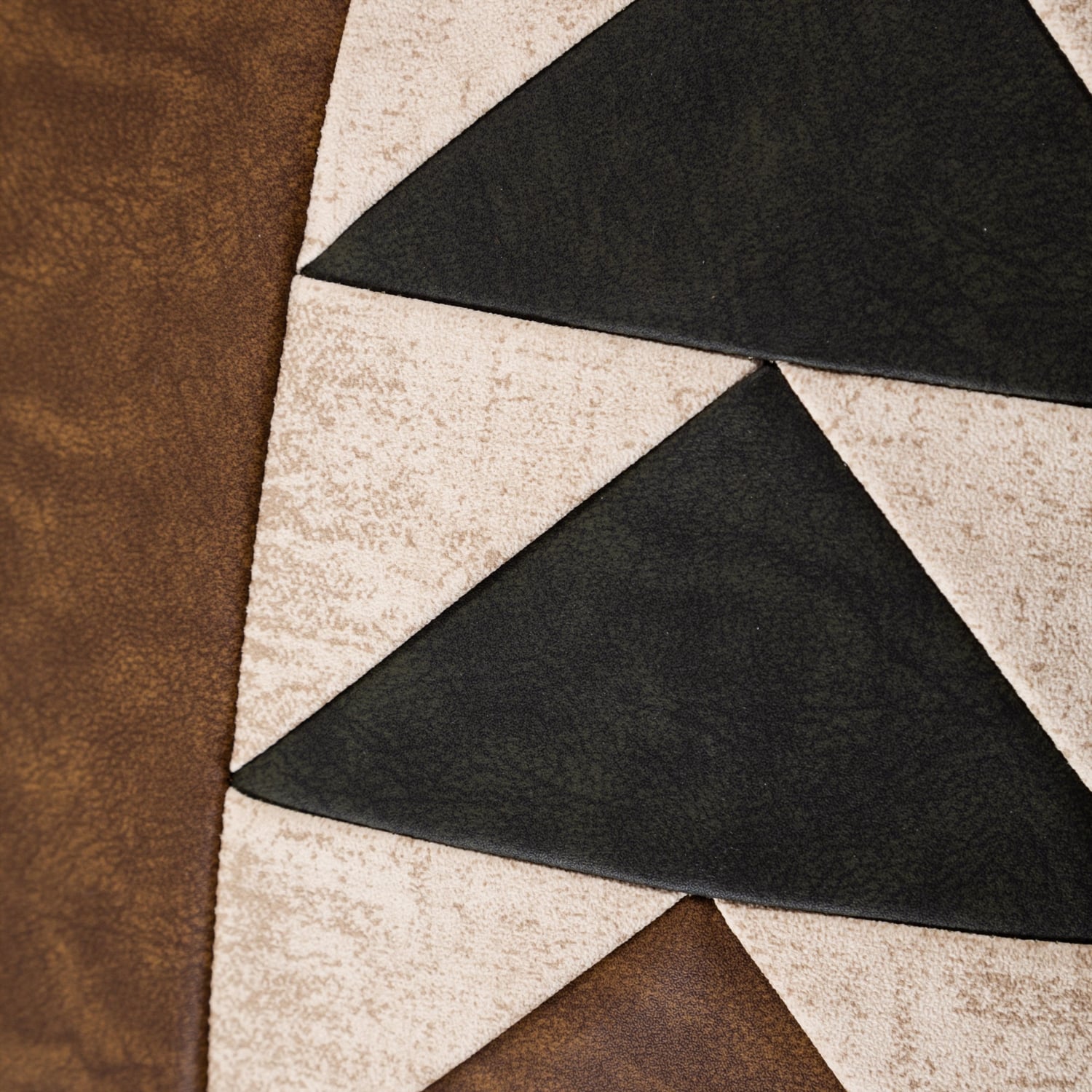 CARL BEAM SUNİ DERİ KIRLENT KAHVE 45X45