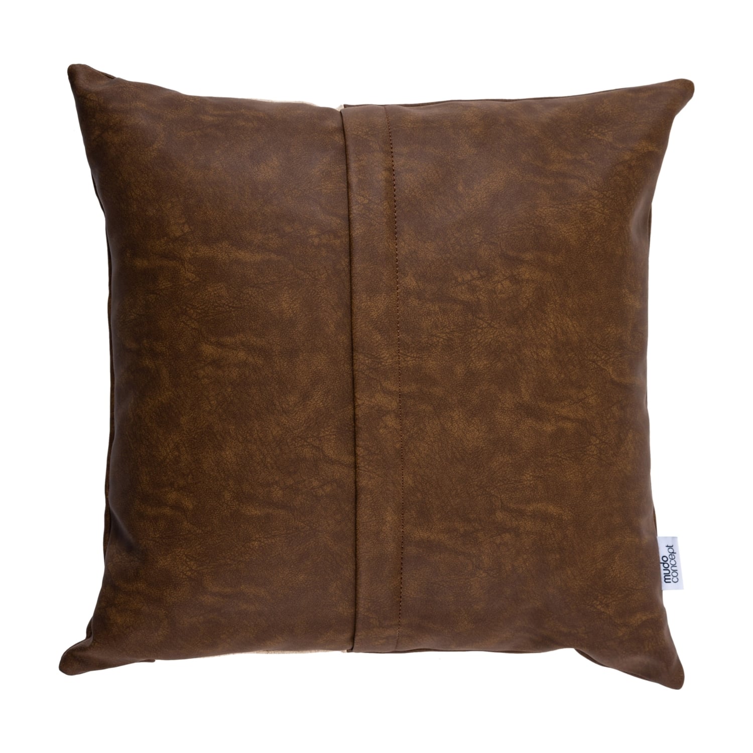 CARL BEAM SUNİ DERİ KIRLENT KAHVE 45X45