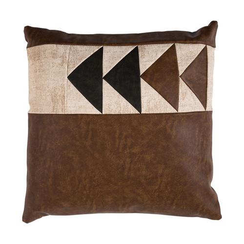  CARL BEAM SUNİ DERİ KIRLENT KAHVE 45X45