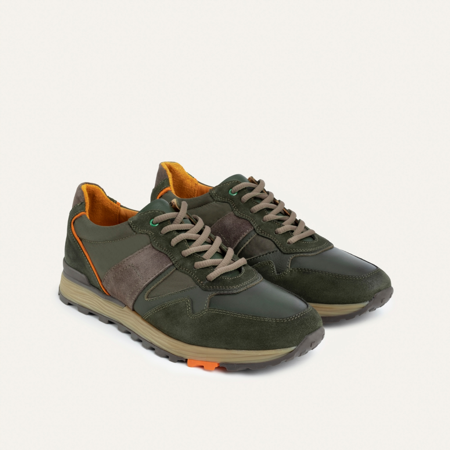 BAĞCIKLI DERİ SNEAKER