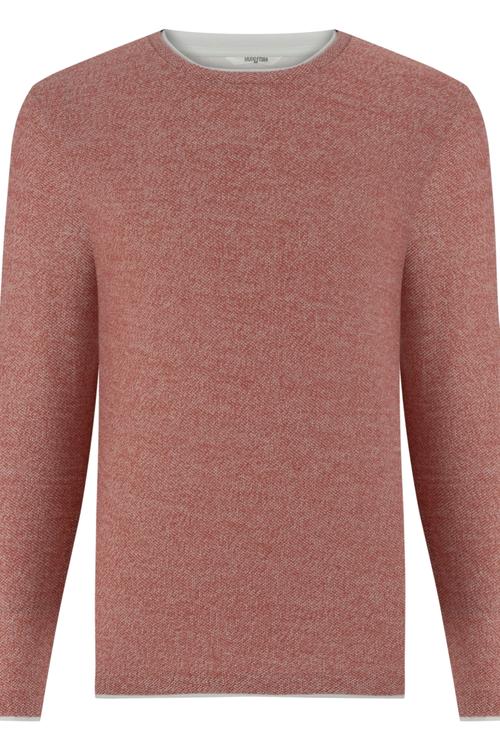  DOKULU BİSİKLET YAKA KAZAK