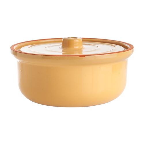  NATURAL BÜYÜK GÜVEÇ TENCERE 2.5 L - SARI