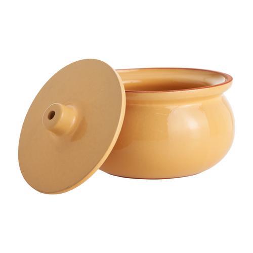  NATURAL KÜÇÜK GÜVEÇ TENCERE 1 L - SARI