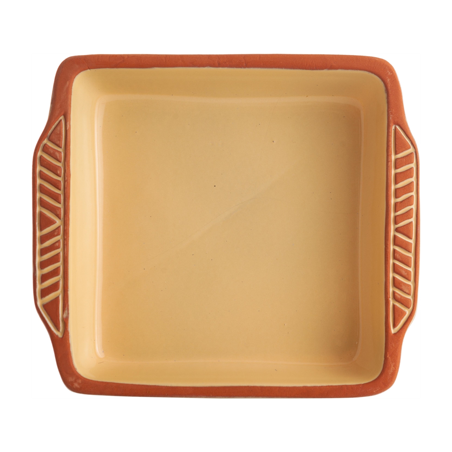 NATURAL DİKDÖRTGEN FIRIN KABI 1.8 L - SARI