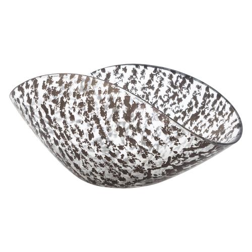  SHELBY ANTRASİT DEKORATİF TABAK 37CM